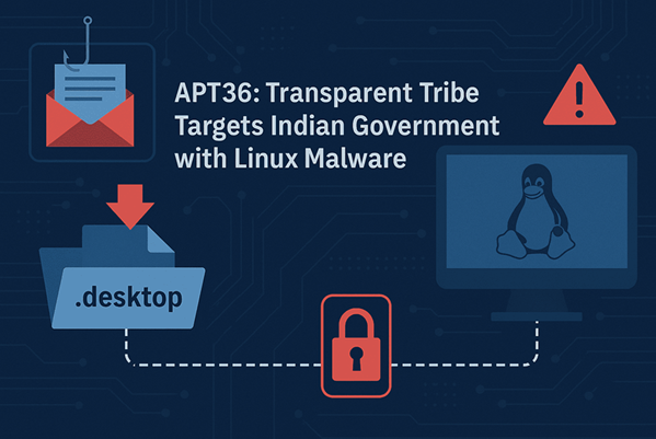 APT36 เปิดแคมเปญจารกรรมไซเบอร์ มุ่งเป้าเจาะระบบ Linux ของรัฐบาลอินเดีย